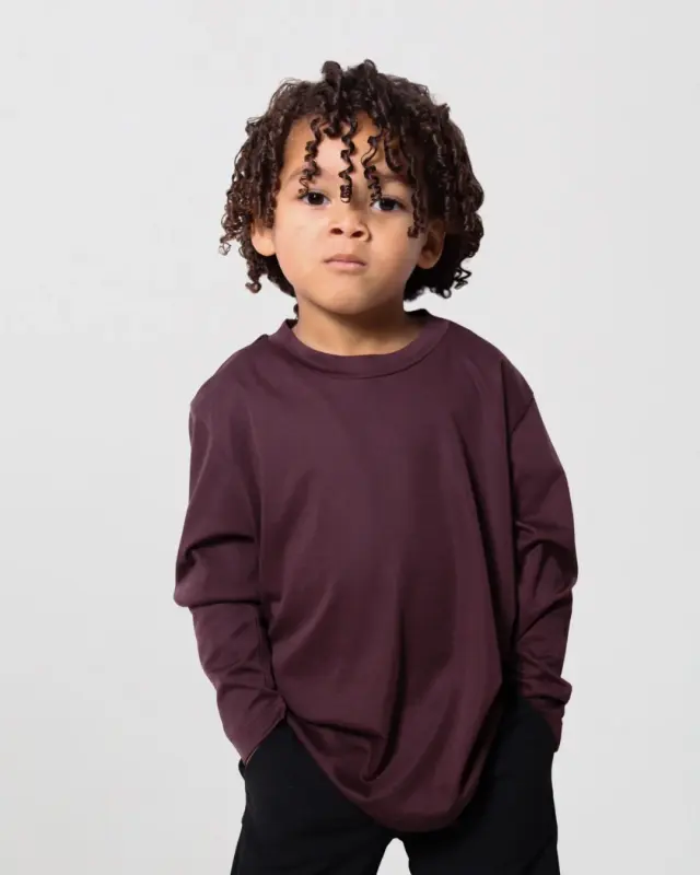 Longsleeve Rouge Sombre