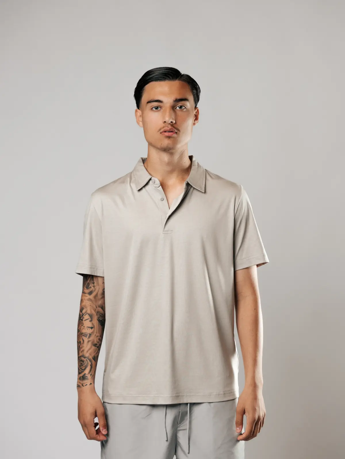 Short sleeve polo