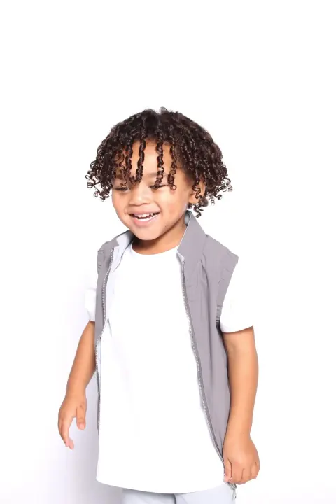 Gris Anthracite / Gris Perle Gilet