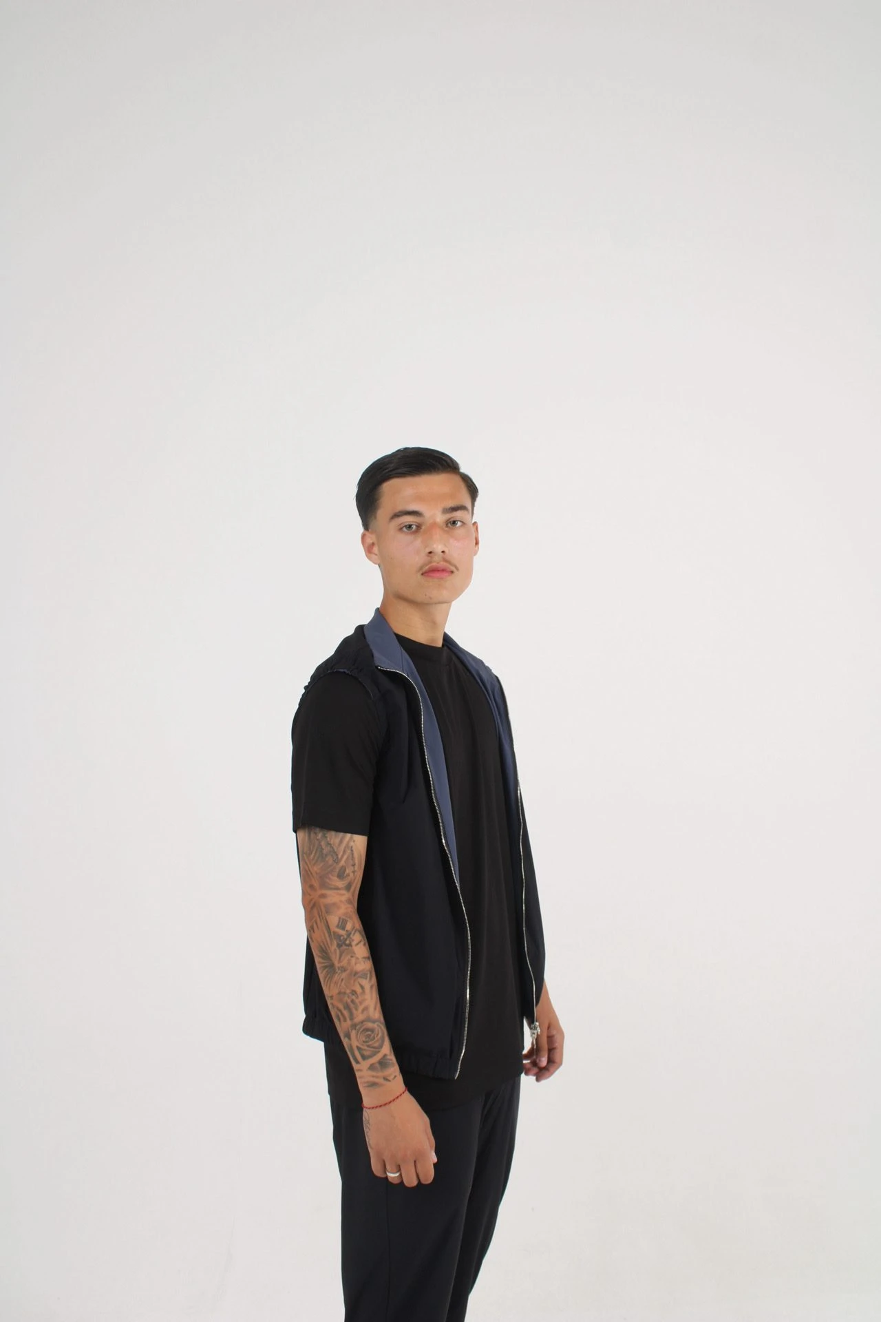 Noir Absolu / Bleu Impérial Gilet