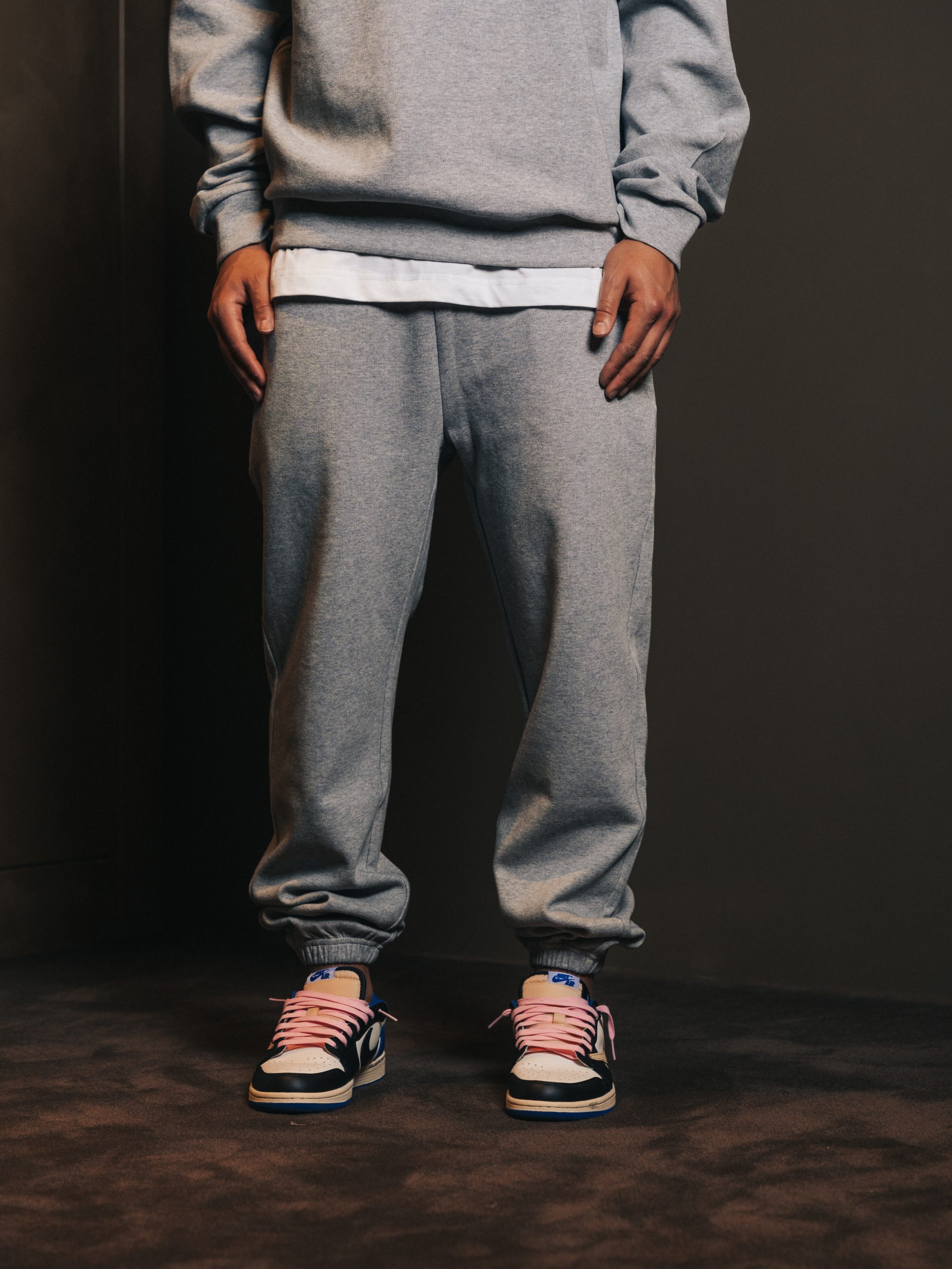 Pants elastic Gris Lumiere — afbeelding 2