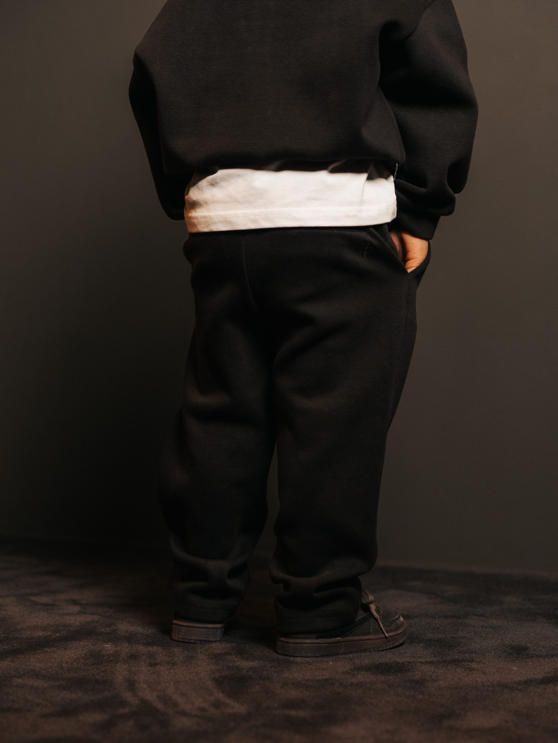 Pants Wide Brun Fume — afbeelding 3