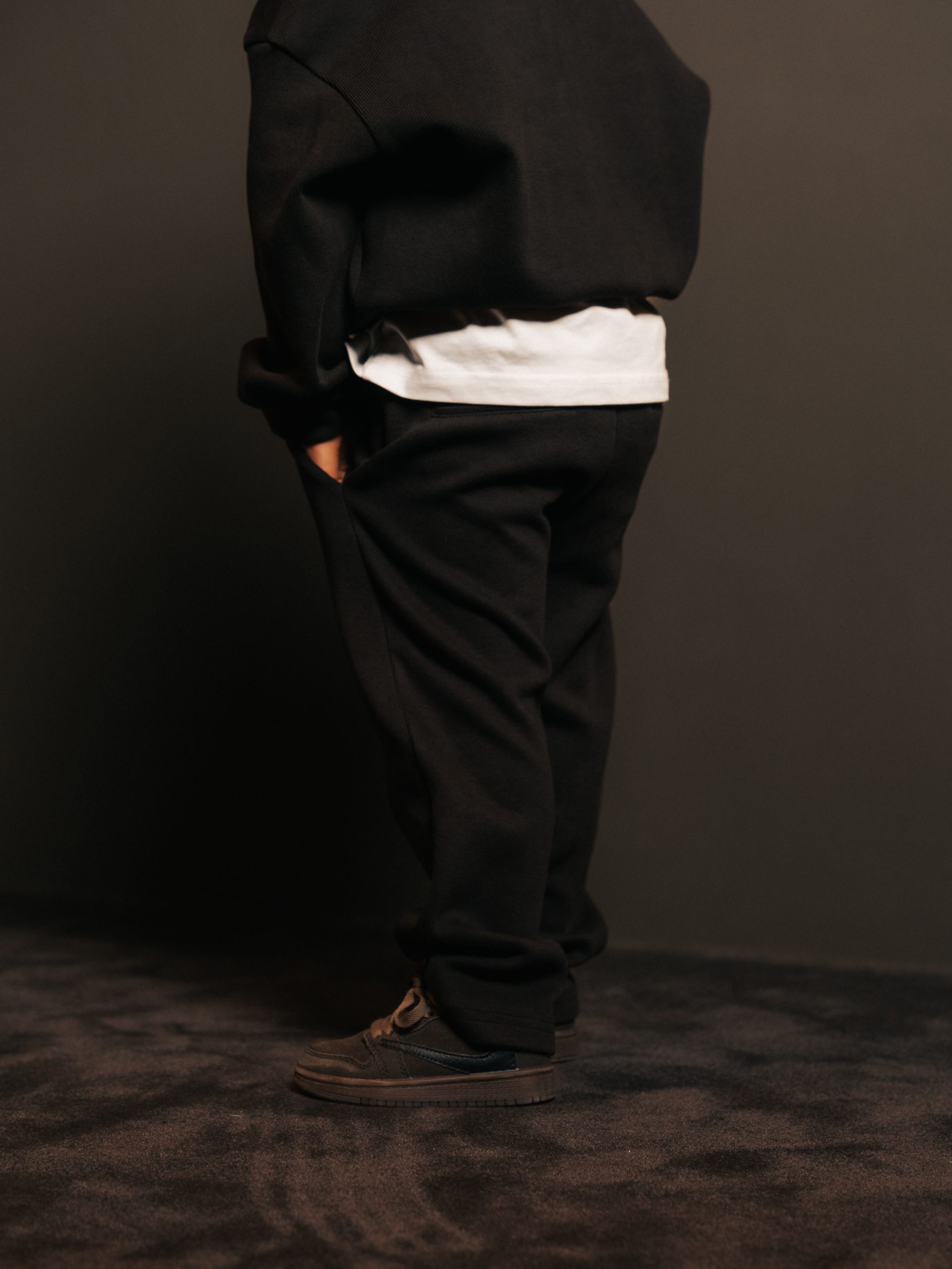 Pants Wide Brun Fume — afbeelding 1