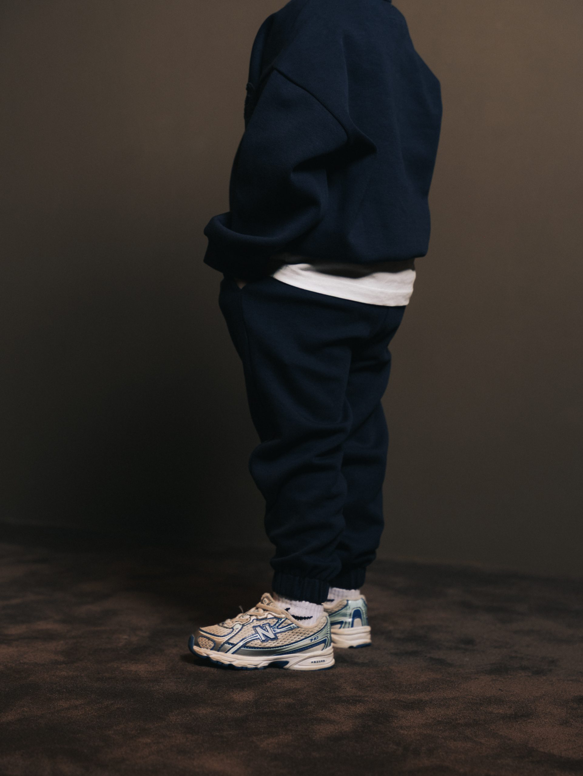 Pants elastic Bleu Fonce — afbeelding 1