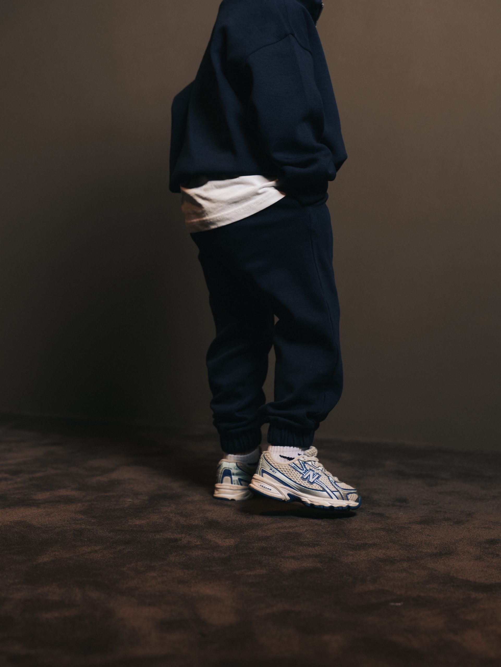 Pants elastic Bleu Fonce — afbeelding 3