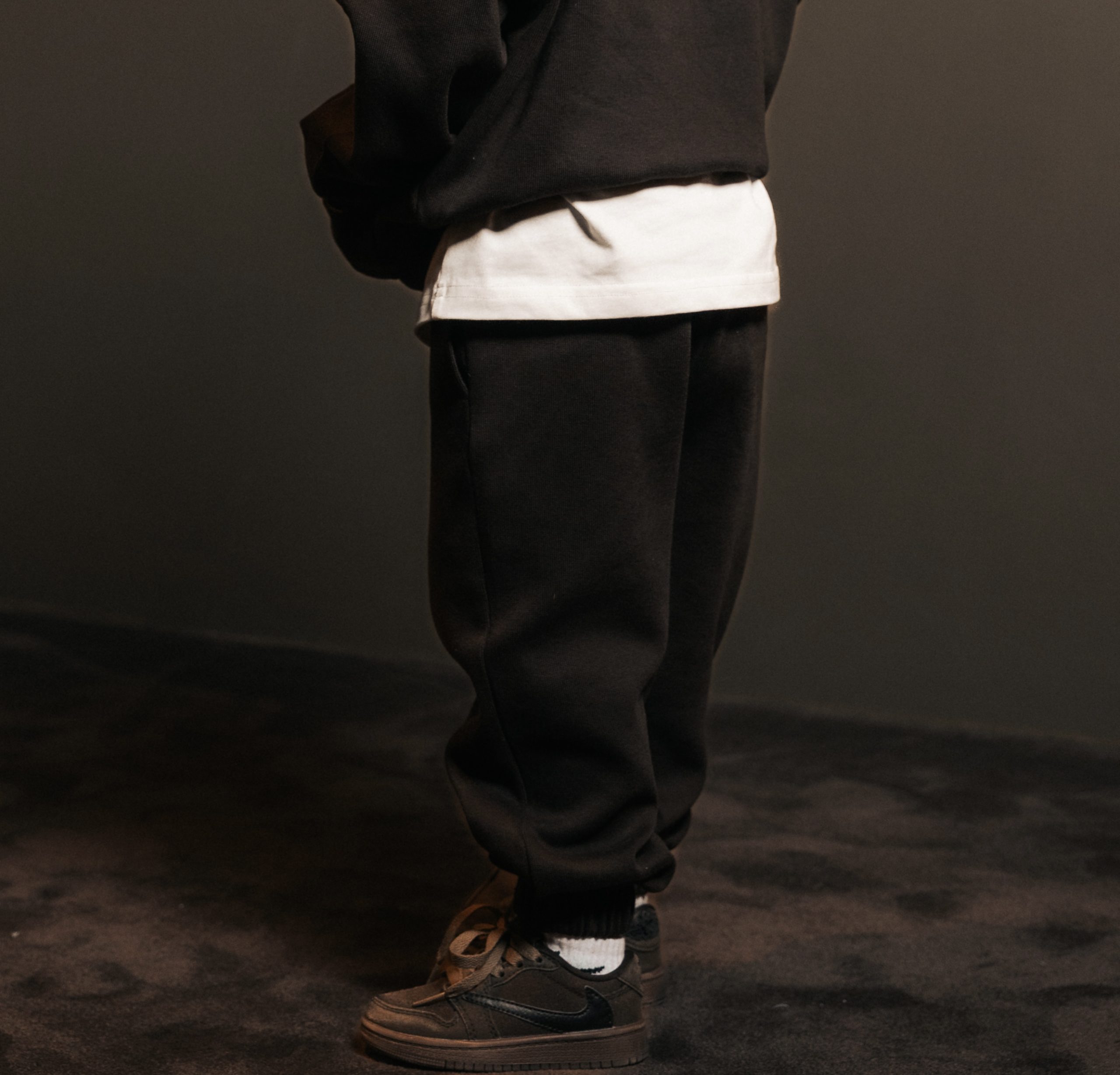 Pants Elastic Brun Fume — afbeelding 1