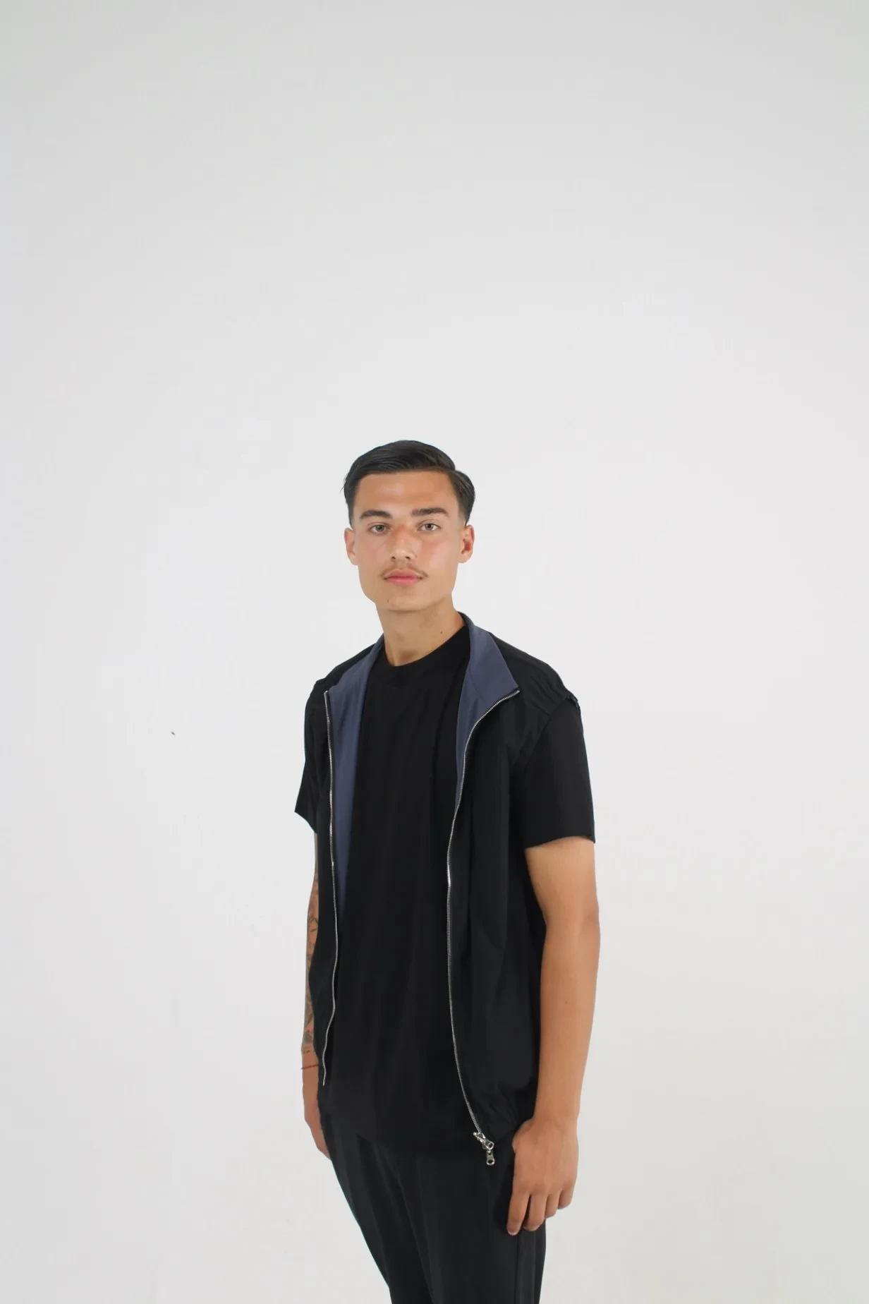 Noir Absolu / Bleu Impérial Gilet