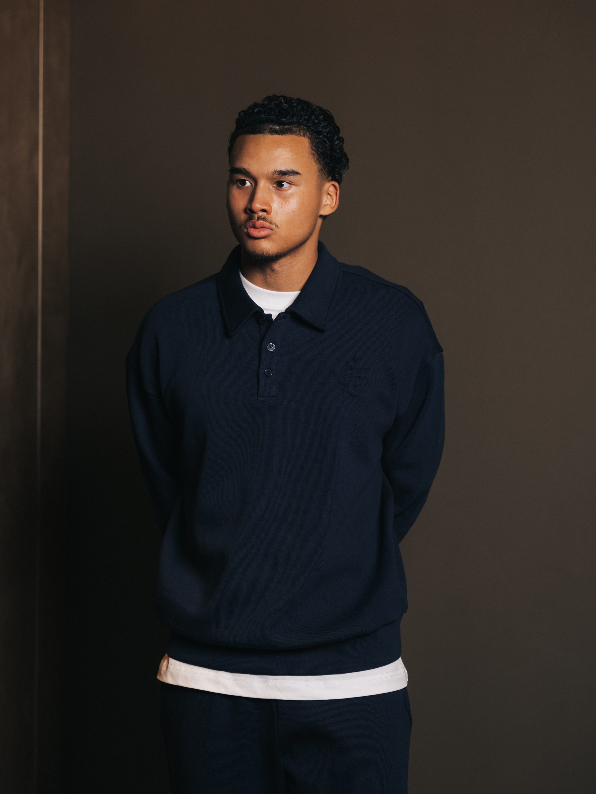 Polo button Bleu Fonce — afbeelding 1