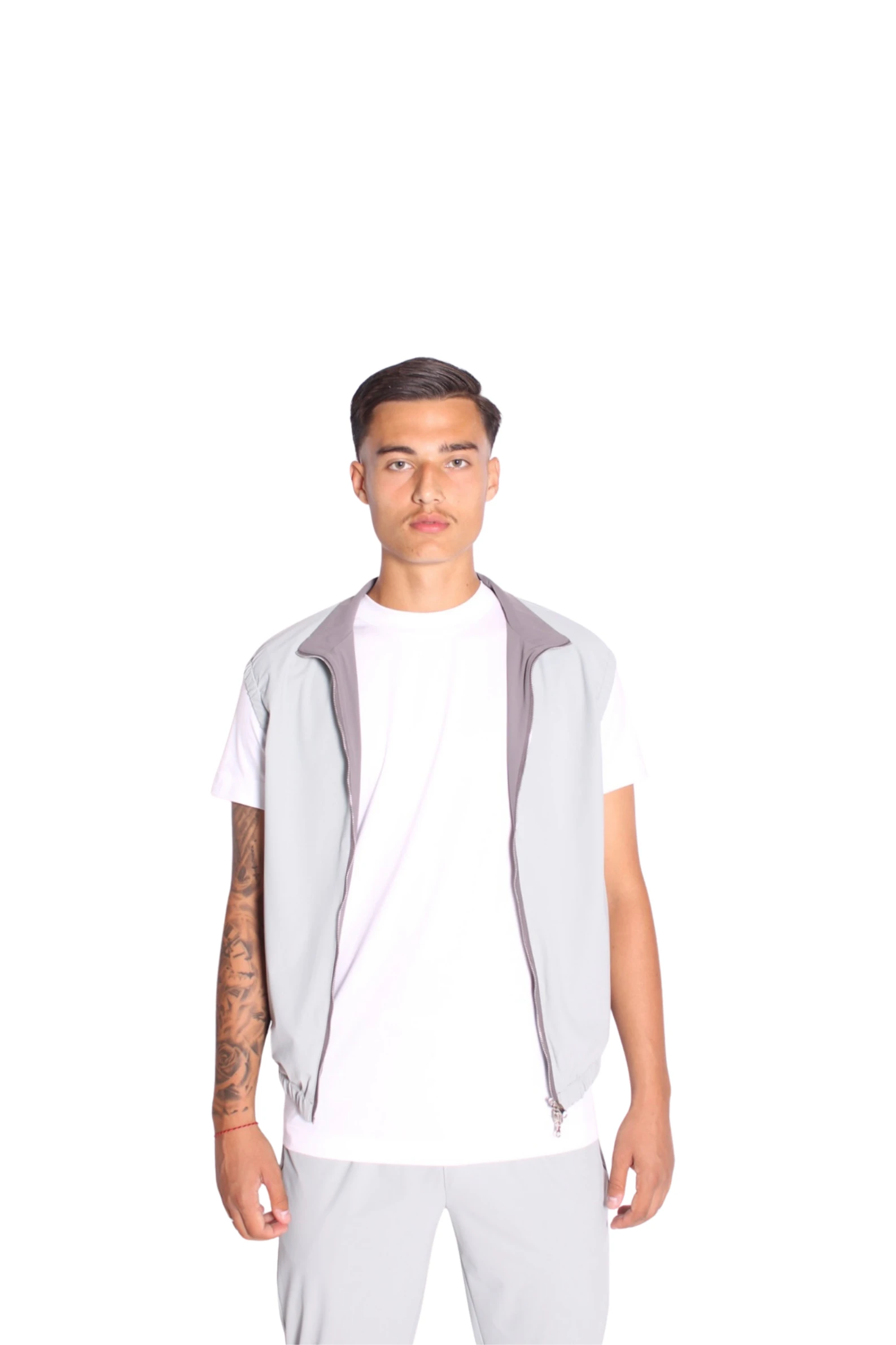 Gris Anthracite / Gris Perle Gilet