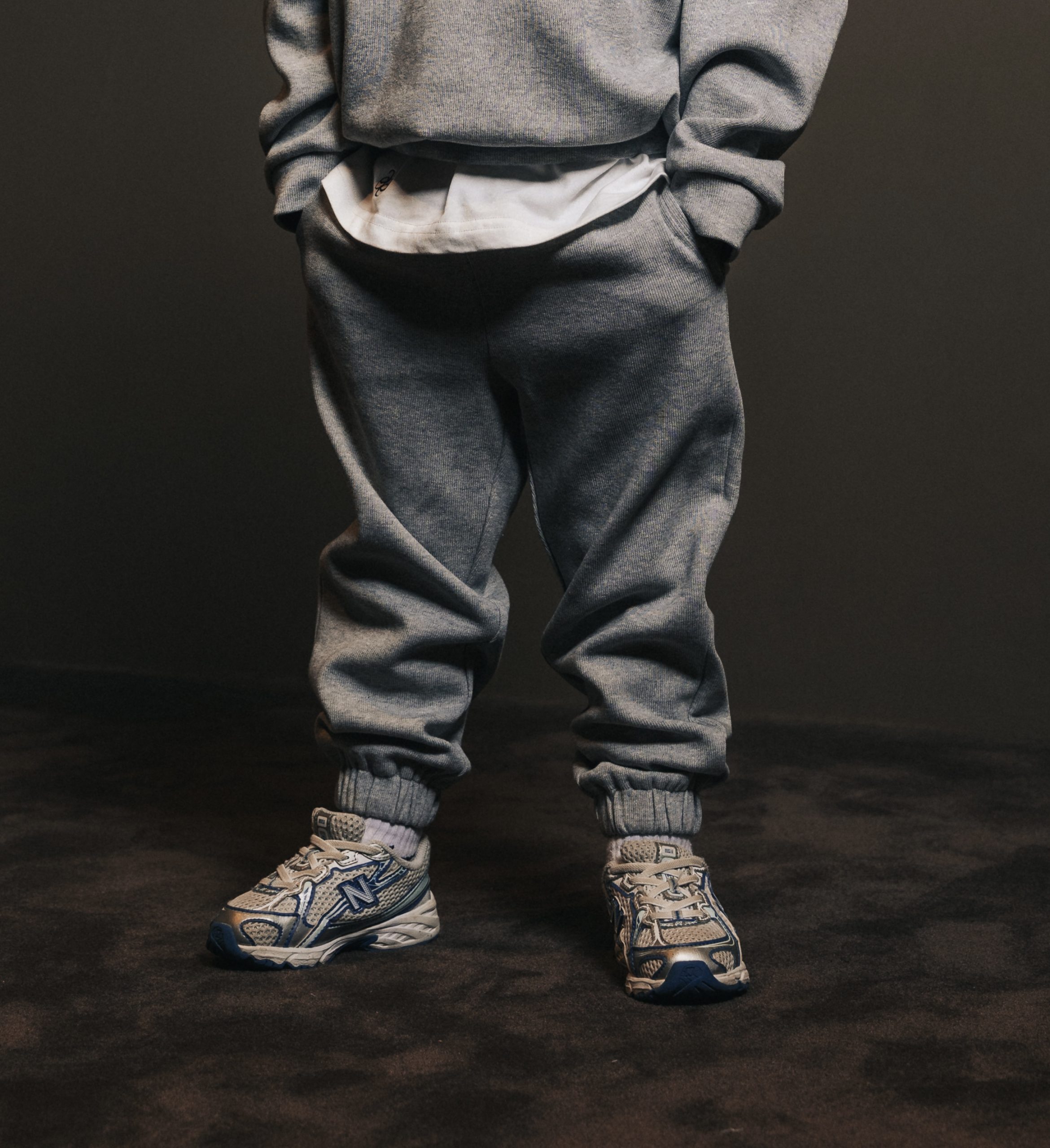 Pants Elastic Gris Lumiere — afbeelding 2