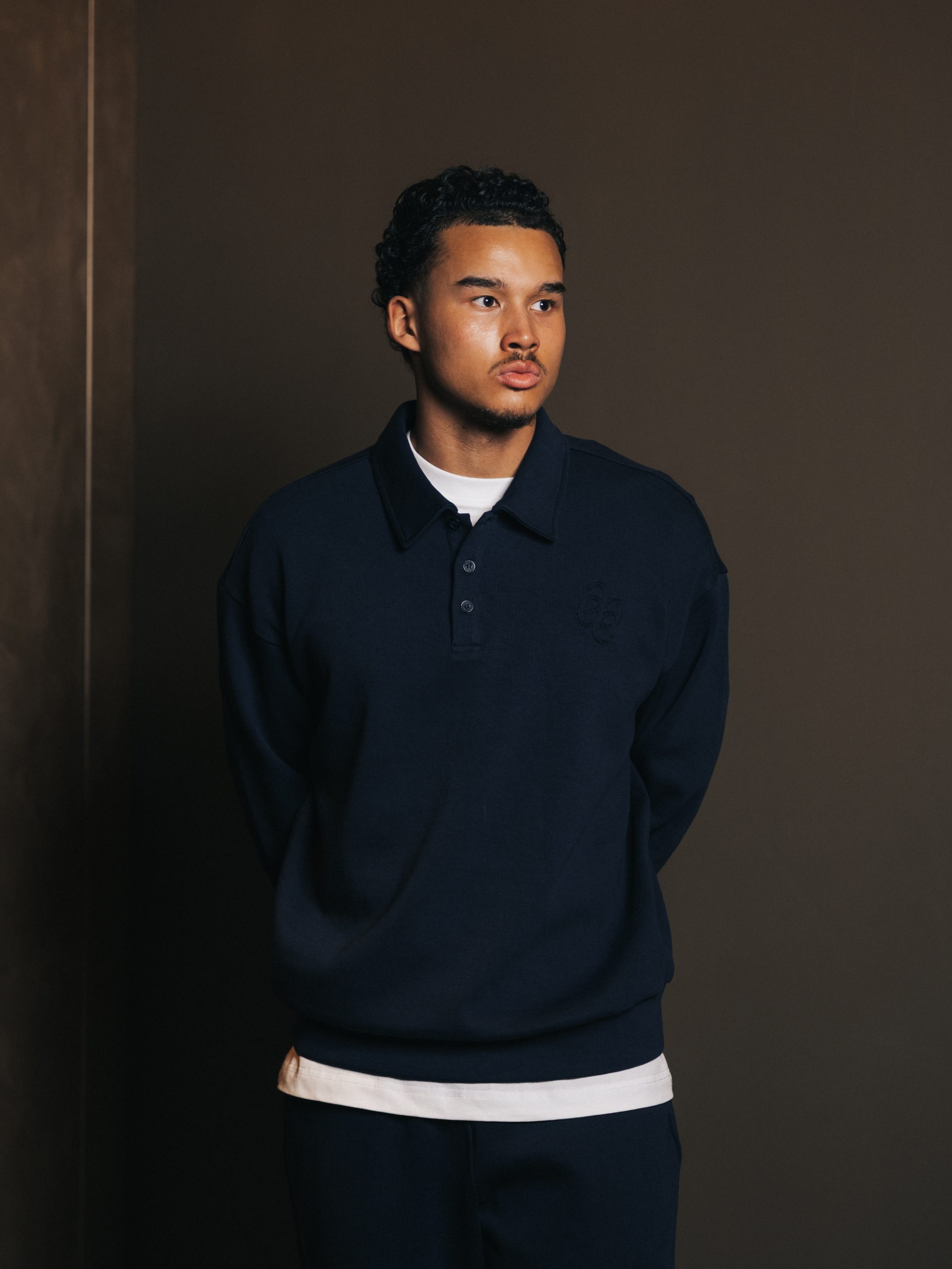 Polo button Bleu Fonce — afbeelding 2