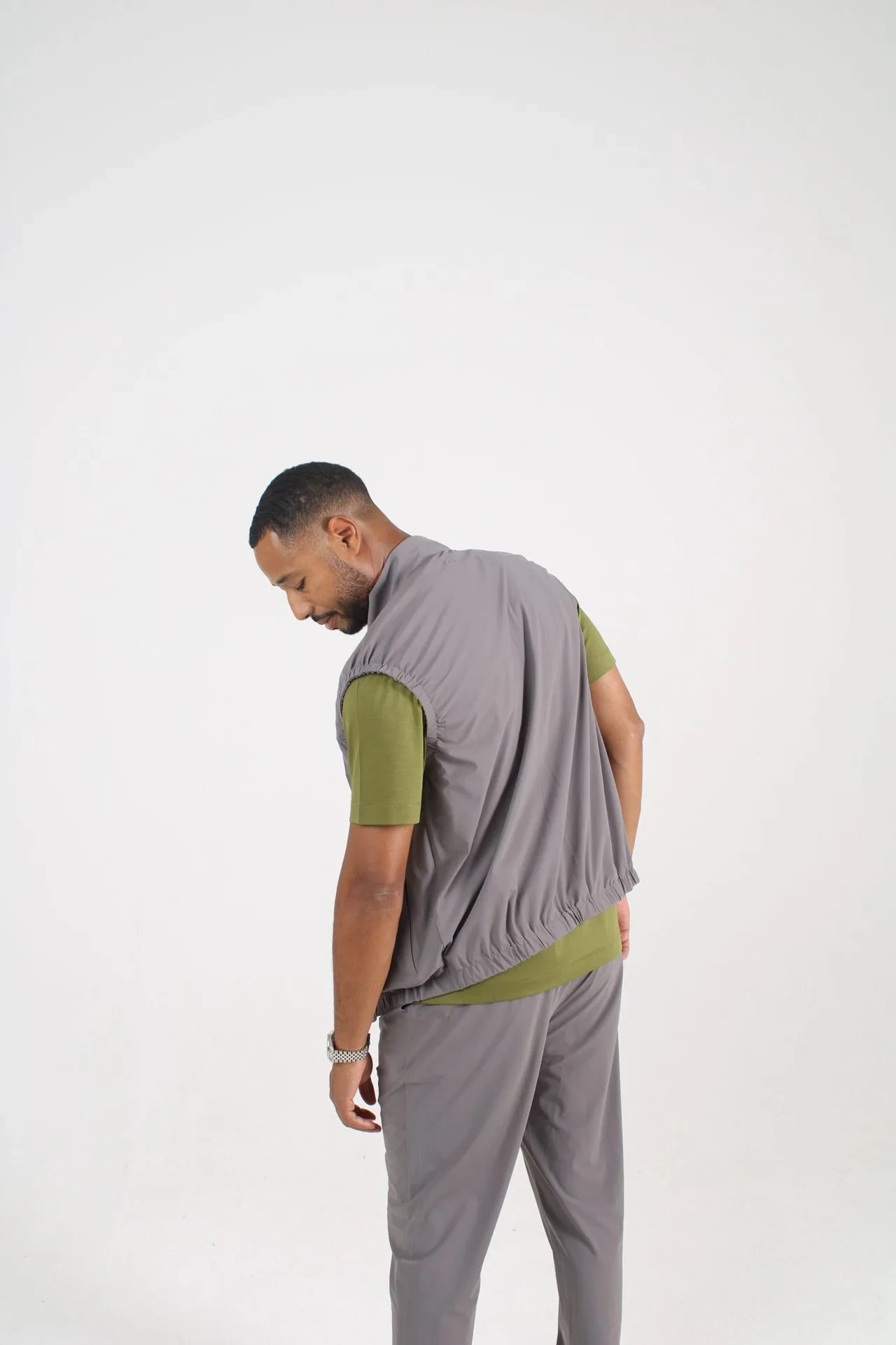 Gris Anthracite / Gris Perle Gilet