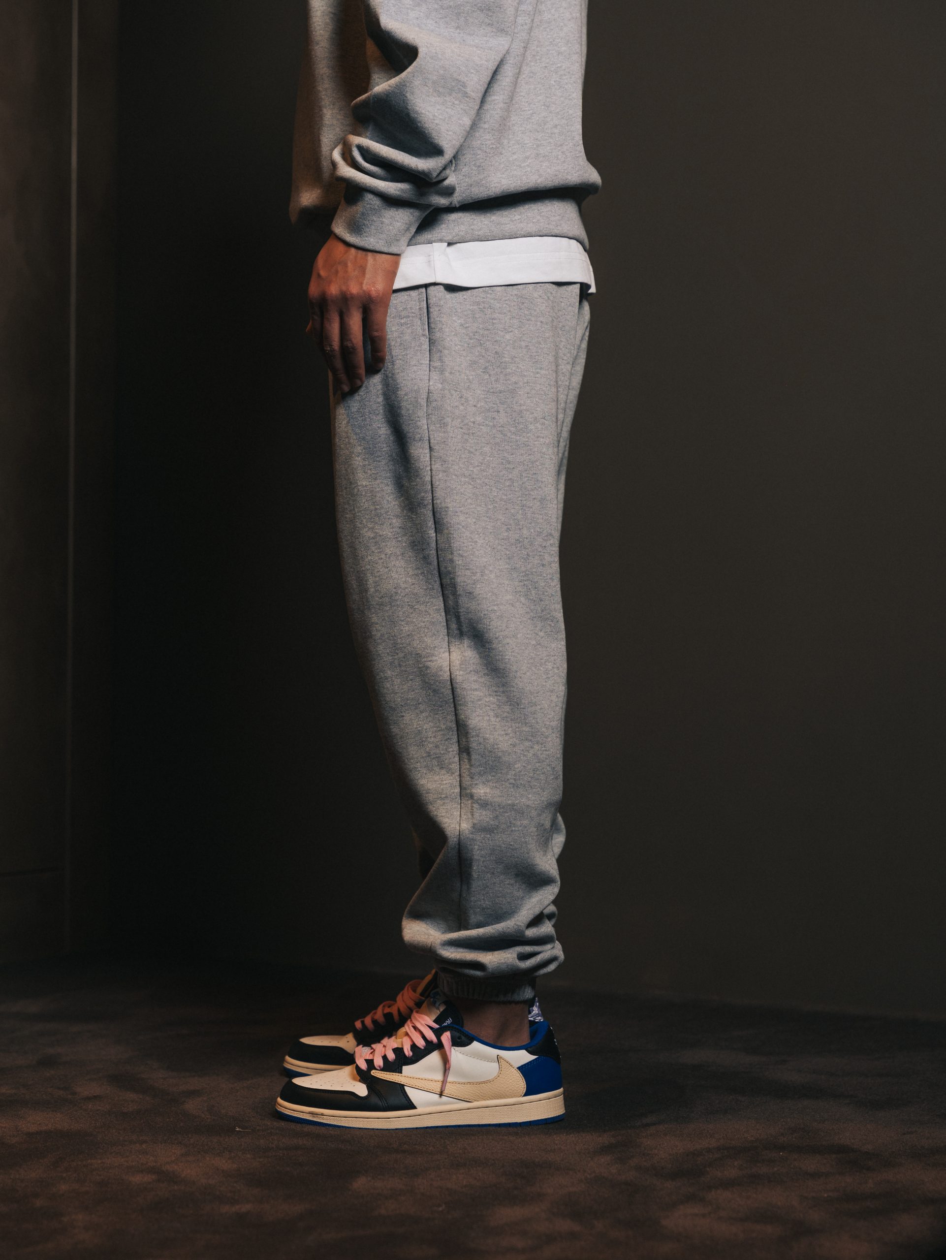 Pants elastic Gris Lumiere — afbeelding 1