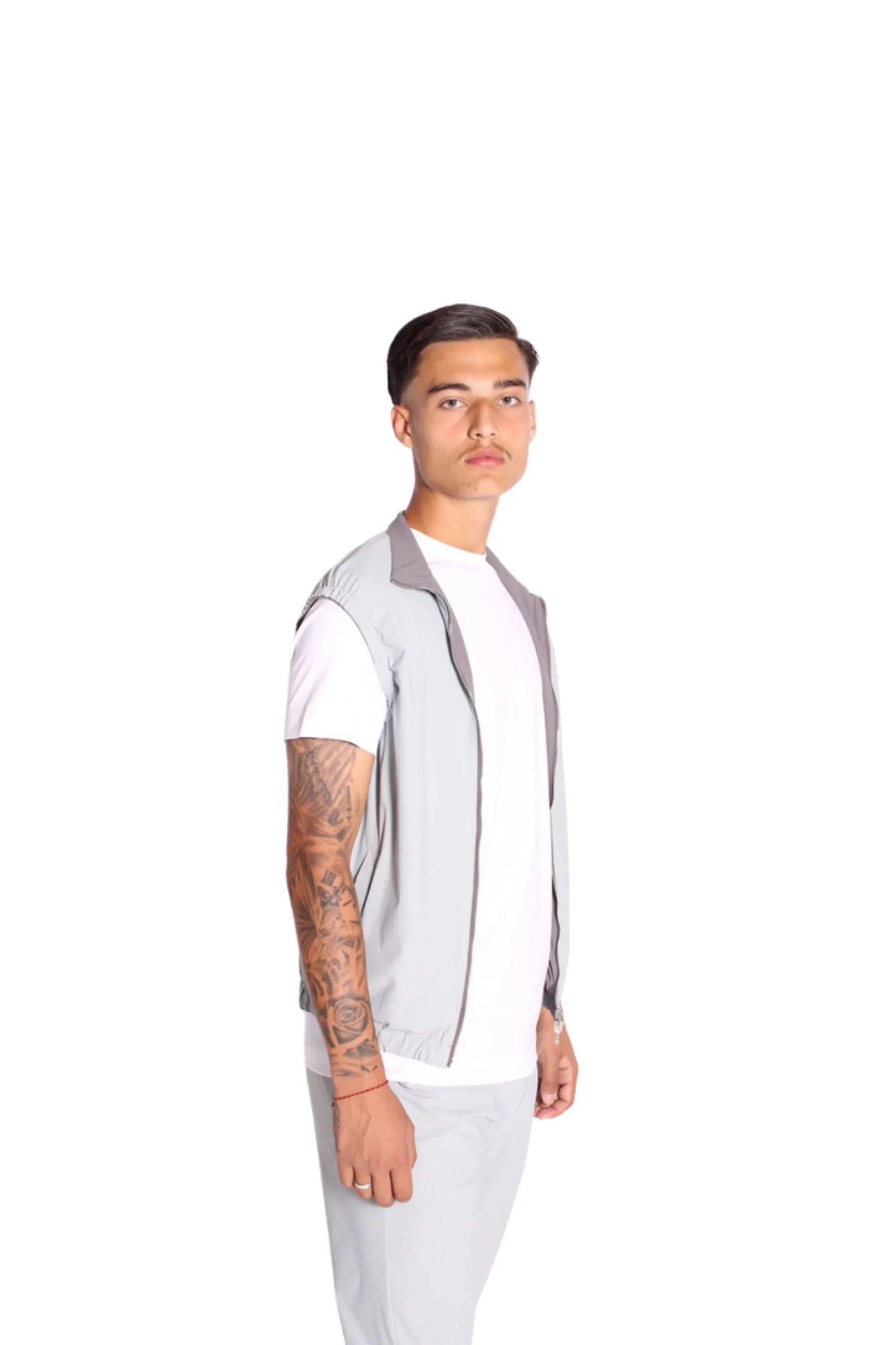Gris Anthracite / Gris Perle Gilet