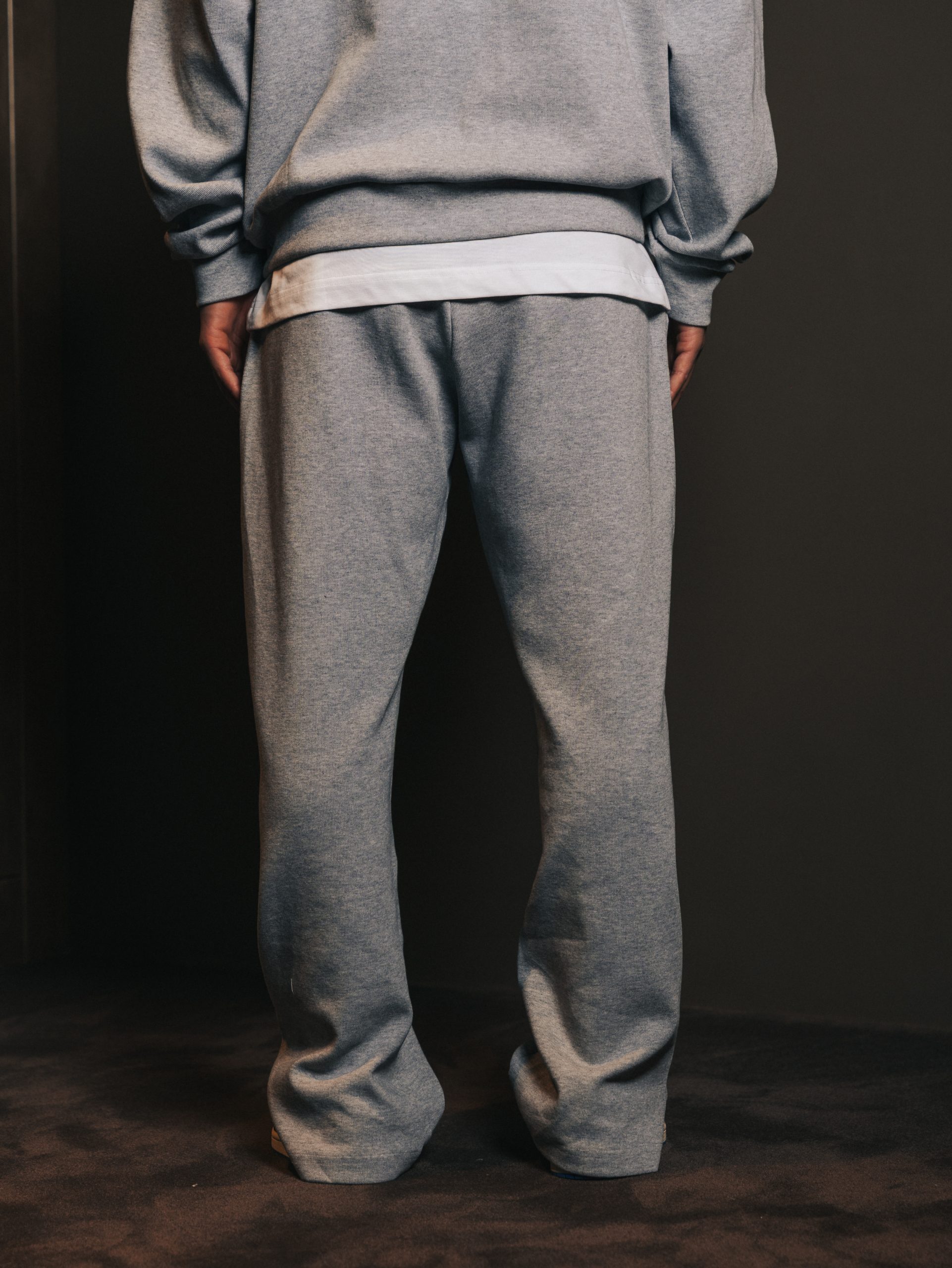Pants wide Gris Lumiere — afbeelding 3