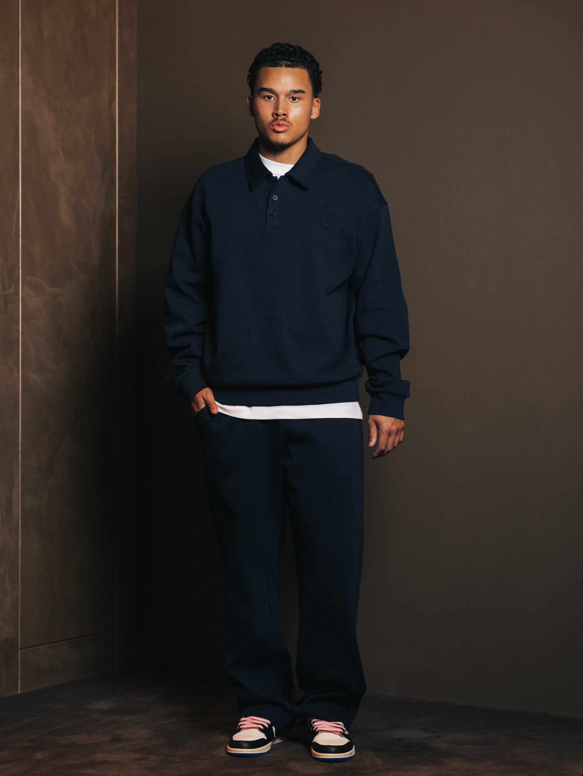 Polo button Bleu Fonce — afbeelding 4