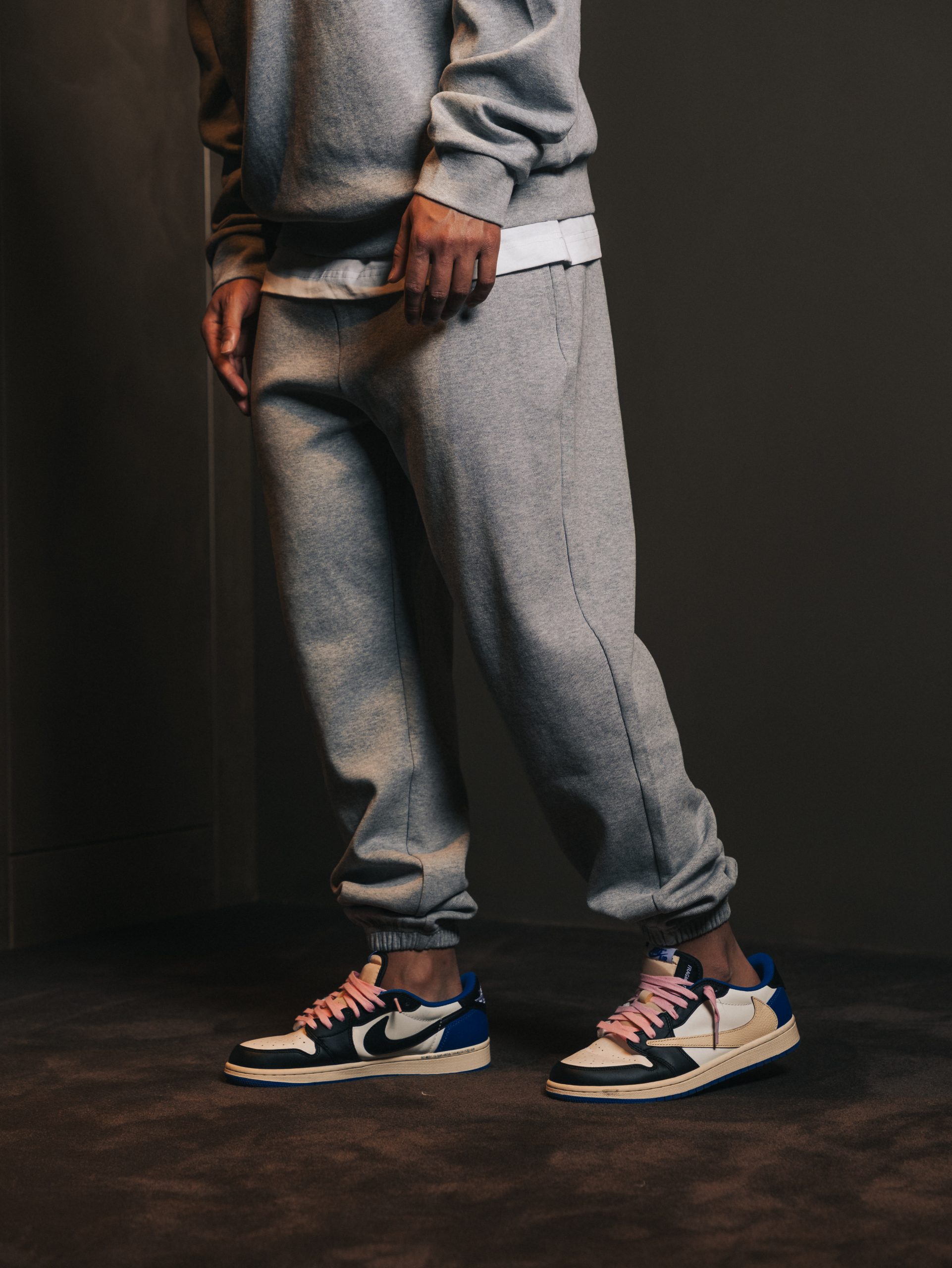 Pants elastic Gris Lumiere — afbeelding 4