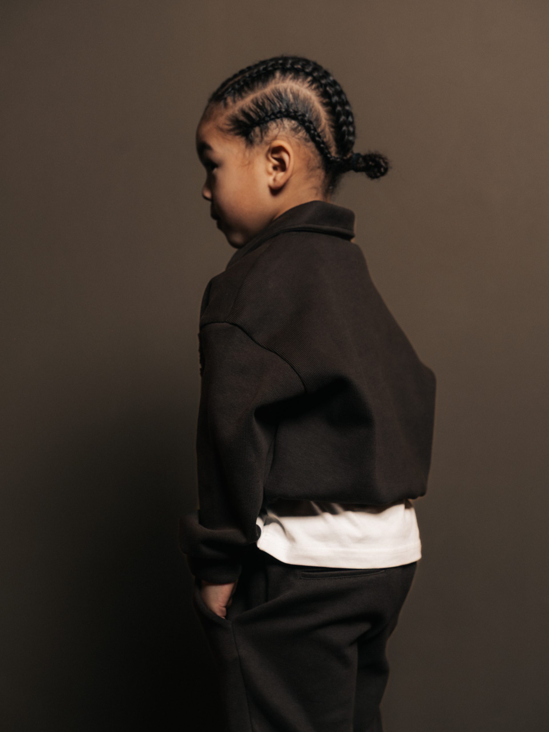 Polo Button Brun Fume — afbeelding 3
